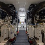 Hatteras GT54 Engine Room