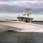 Boston Whaler 380 Outrage Running
