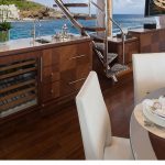 Ocean Alexander 118 Mega Yacht Dining